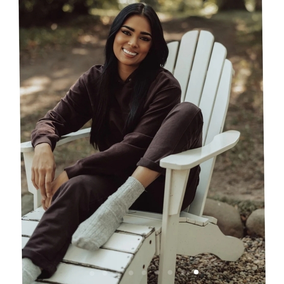 New NORMAL BRAND with Tags Hoodie and pant set in Graphite - Picture 4 of 13